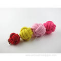 New-design hot colorful dog rope activity toy